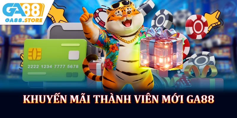 Khuyến Mãi Thành Viên Mới 2026 Mừng Thành Viên Tại GA88